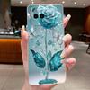 Phone Case For Vivo IQOO Z11 Turbo Fundas Capa Butterfly Bow Protective Casing Transparent Soft Silicone TPU Cover Coque