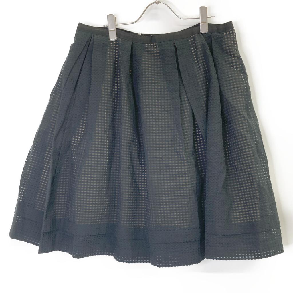 DAISY LIN Black Washable Souffle Skirt 06625 skirt 42 blackUsed