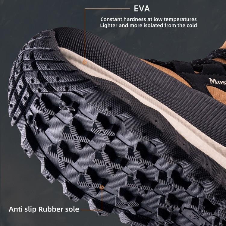 Hohe Schneestiefel sind wasserdicht, rutschfest, verdickt und warm, ein Geschenk für Ehemann und Vater