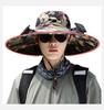 Breathable Fabric Hat with Fan Camouflage Print Solar Fan Cap with Brim Usb Charging for Outdoor Activities Unisex for Fishing