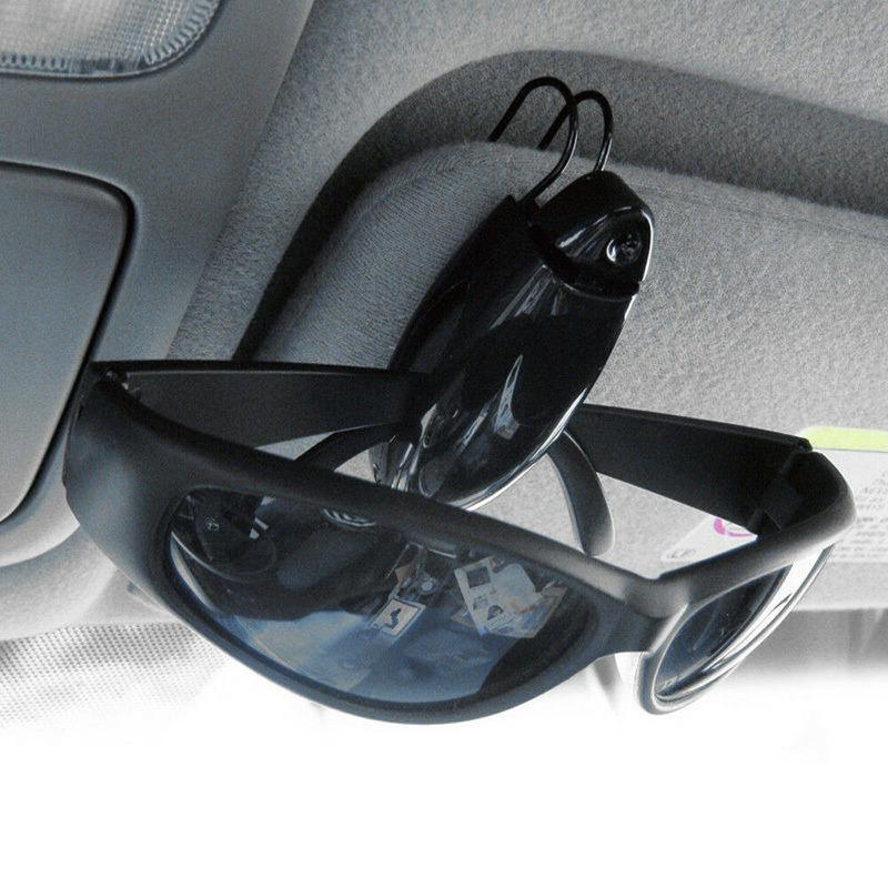 Universal Car SUV Eye Glasses Sunglasses Sun Visor Clip Card Pen Holder Bill interior parts car decoration accessories