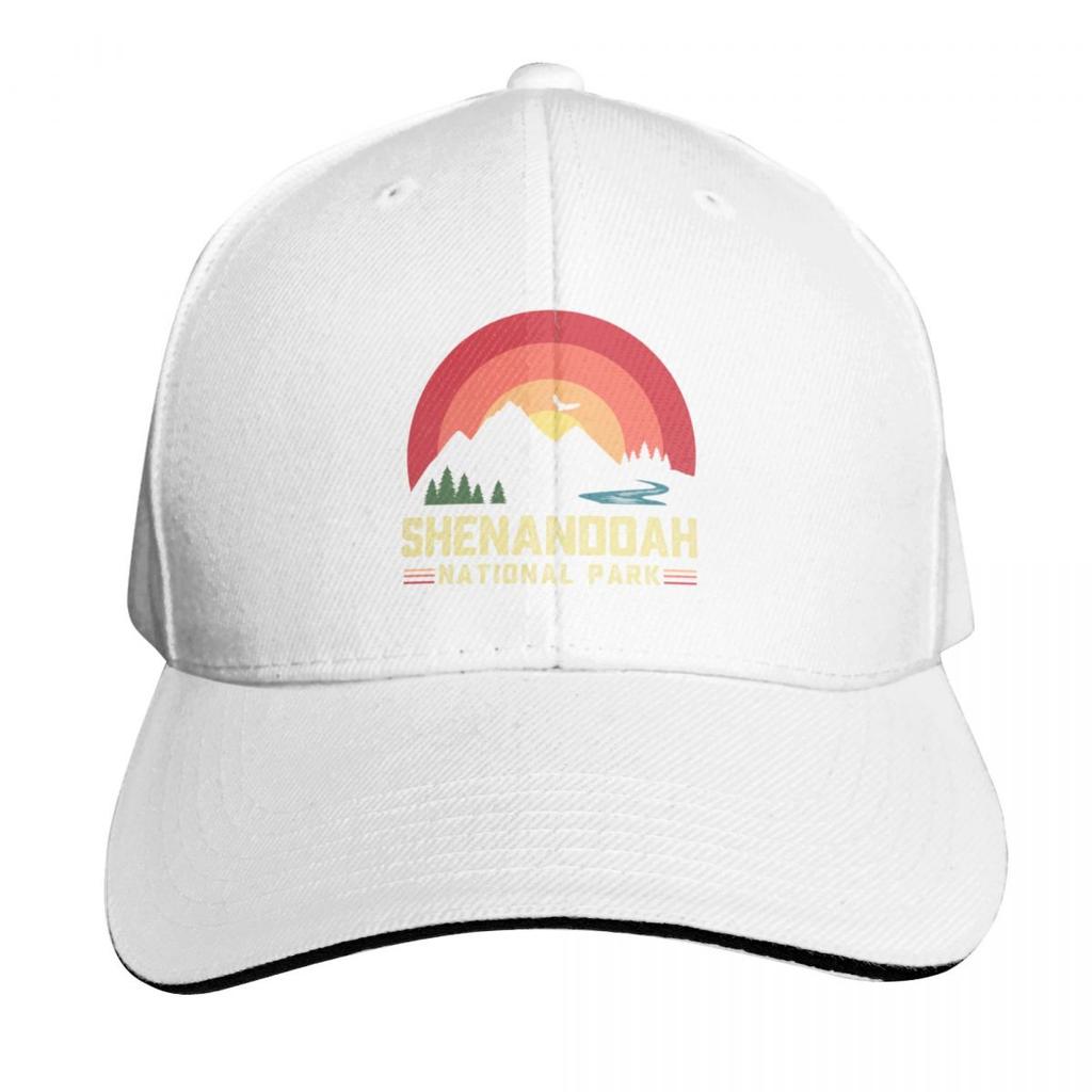 Shenandoah National Park Virginia Vintage Retro Sunset  Baseball Cap Snapback Cap Hood Hip Hop Thermal Visor Girl Unisexs