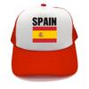 Flag Of Spain Baseball Cap For Women Unisex Country Proud Mesh Net Trucker Hats Summer Breathable Snapback Dad Gift Caps