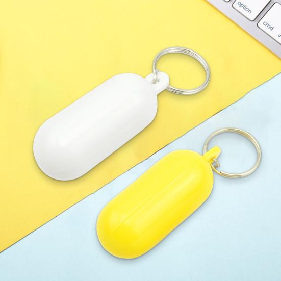 

Удобная форма таблетки украшает длительный срок службы Морская навигация Плавающий брелок Открытые спортивные аксессуары Брелок для ключей для лодок