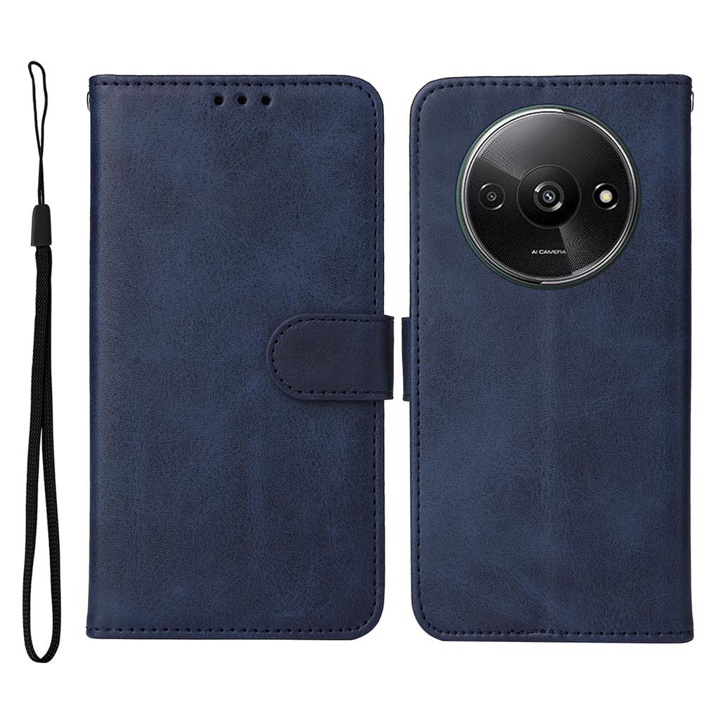 For Xiaomi Redmi A3 4G/Poco C61 4G Case Magnetic Clasp Leather Flip Wallet Phone Cover