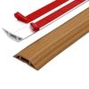 1PC 1m/39.37in Wire Slot Wire Organizer Cable Cover Extension Wiring Duct Protector Cord Protector Floor Cord Cover Power Cable
