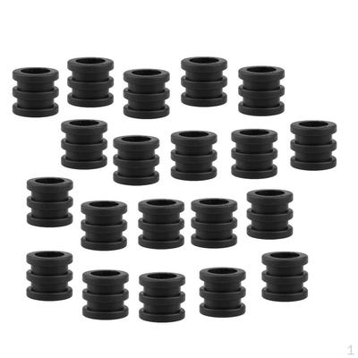 20Pcs/Pack 16mm Foosball Table Rod Bumper Buffer for Football