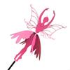 Y5JC Pinwheels for Yard and Garden Flower Fairy Dancing Wind Spinners Amidst Wind Spinners Garden Statue Metal Ballerinas