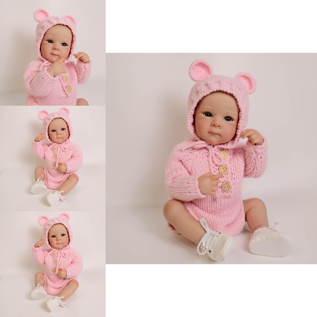 Silicone Reborn Baby Doll With Realistic Features For Collectors And Gift Enthusiasts