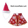 Pet Clothes Christmas Funny Clothes Cloak Dress Cloak Coat Dog Cloak