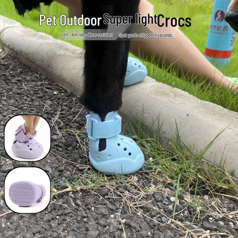 

Летние нескользящие сандалии для домашних животных: Износостойкая обувь для собак Size 6