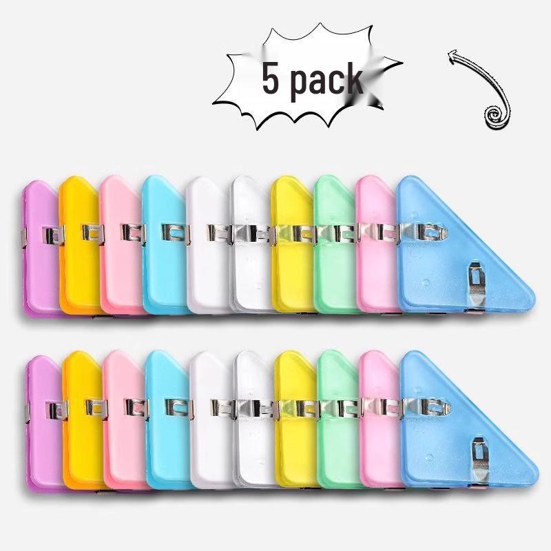 Прозрачный органайзер для тестовых работ и медицинских записей с угловым зажимом