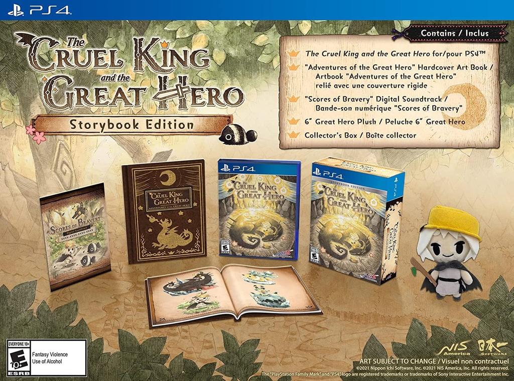The Cruel King and the Great Storybook Edition North PS4 Hero (Import America) -