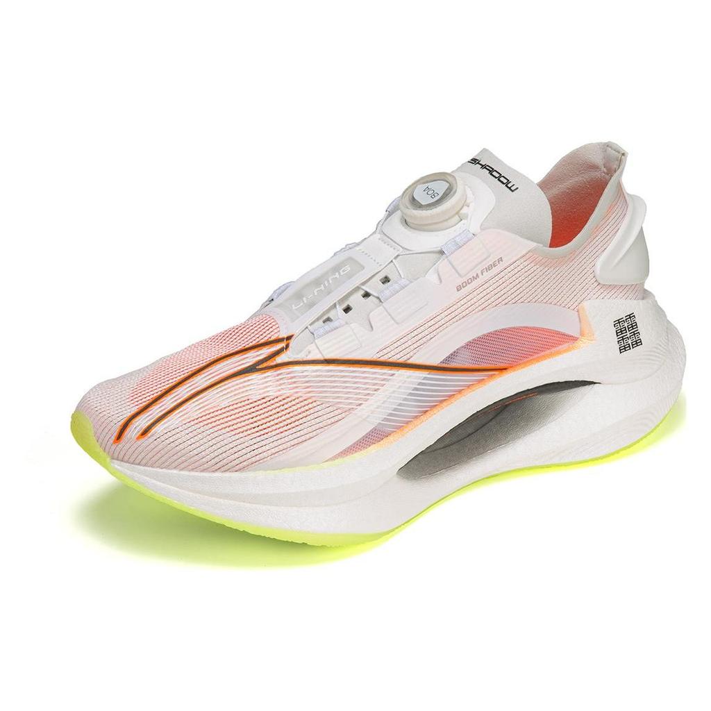 Li Ning Shadow 1.0 Cushioning Low Top Running Shoes Unisex White ARRT013-1