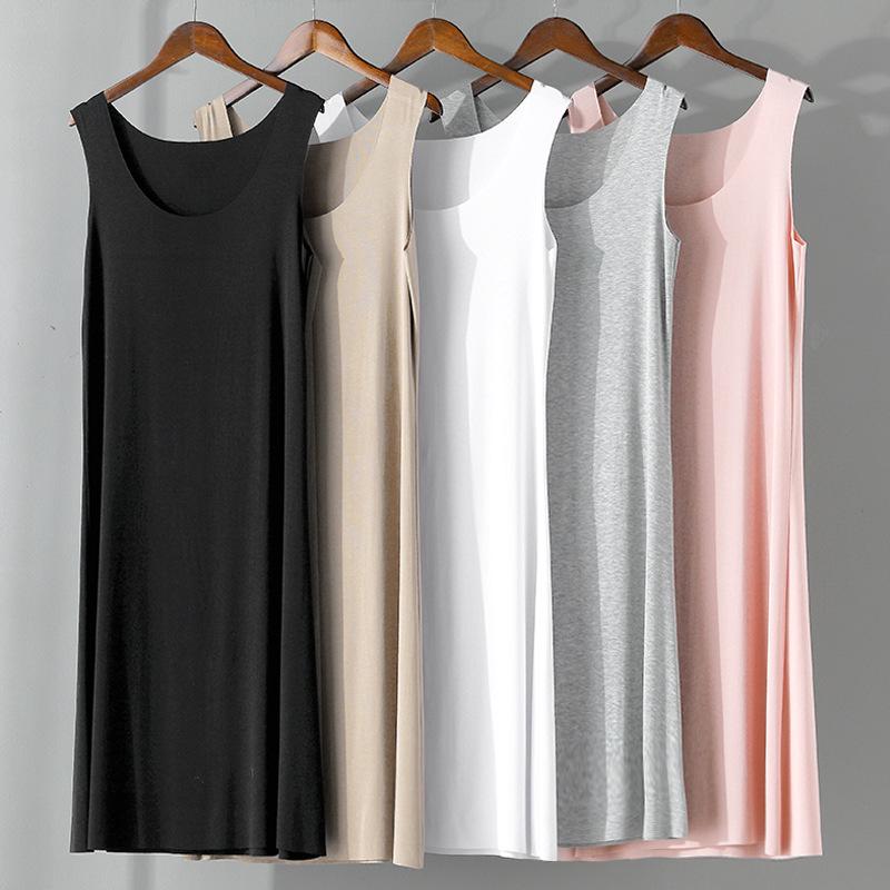 Plus Modal Nightdress Size Suspender For Women Fits Up To 200 Lbs