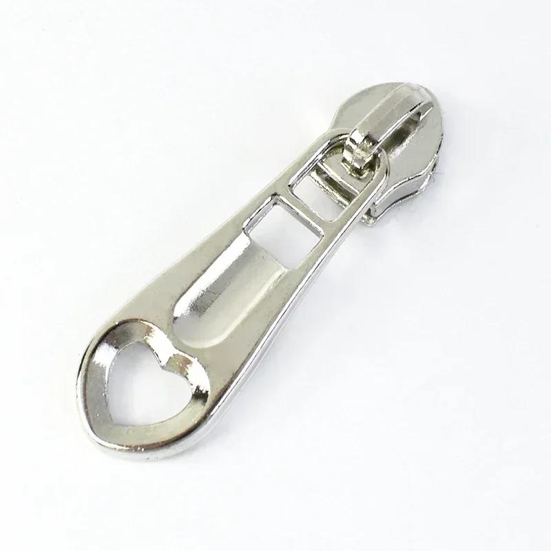 5-30Pcs Meetee 5# Nylon Zipper Sliders for Bags Garment Decor Zippers Puller Tents Home Textiles Zip Repair Sewing Accessories