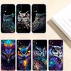 NH14 Cartoon Art Owl Phone Case for LG K22 K30 K40 K40S K41 K42 K50 K50S K51 K51S K52 K61 K62 K71 K92 Q60 Q61 V40 V50 V60
