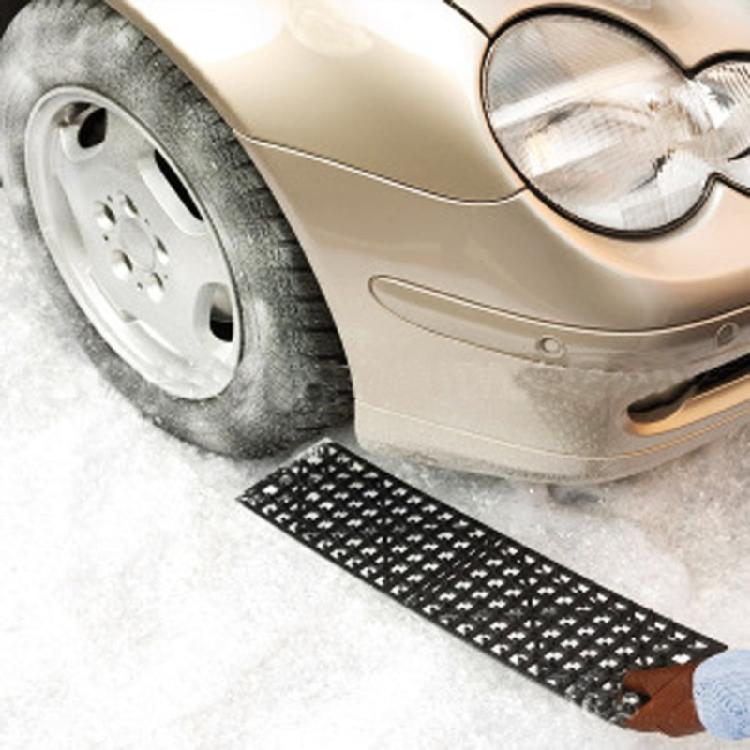 1 Pair Auto Tire Traction Mat Tire Grip Aid Car Escape Unstuck from Snow Ice Mud