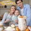 Homemade Sourdough Bread Bags: Reusable, Eco-Friendly Bread Storage Containers for Fresh Loaves 2-Pack