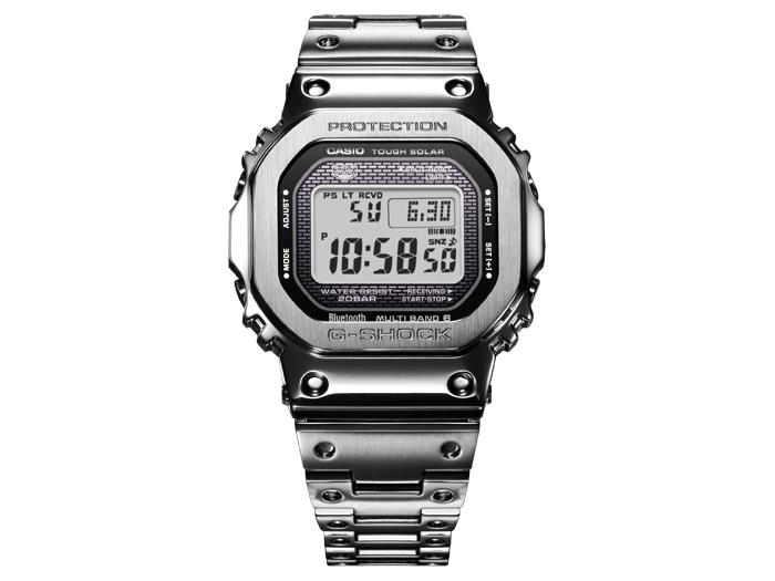 Casio Men's Stainless Steel 200M Water Resistant Shock Resistant Quartz Watch GMW-B5000D-1