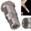 1PC Stainless Steel M18 X 1.5 Oxygen O2 Sensor Spacer Adapter Bung Catalytic Converter Fix Check Engine Light