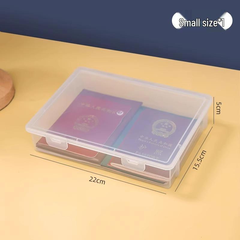 A4 Dustproof Document Storage Box for Important Certificates and Files