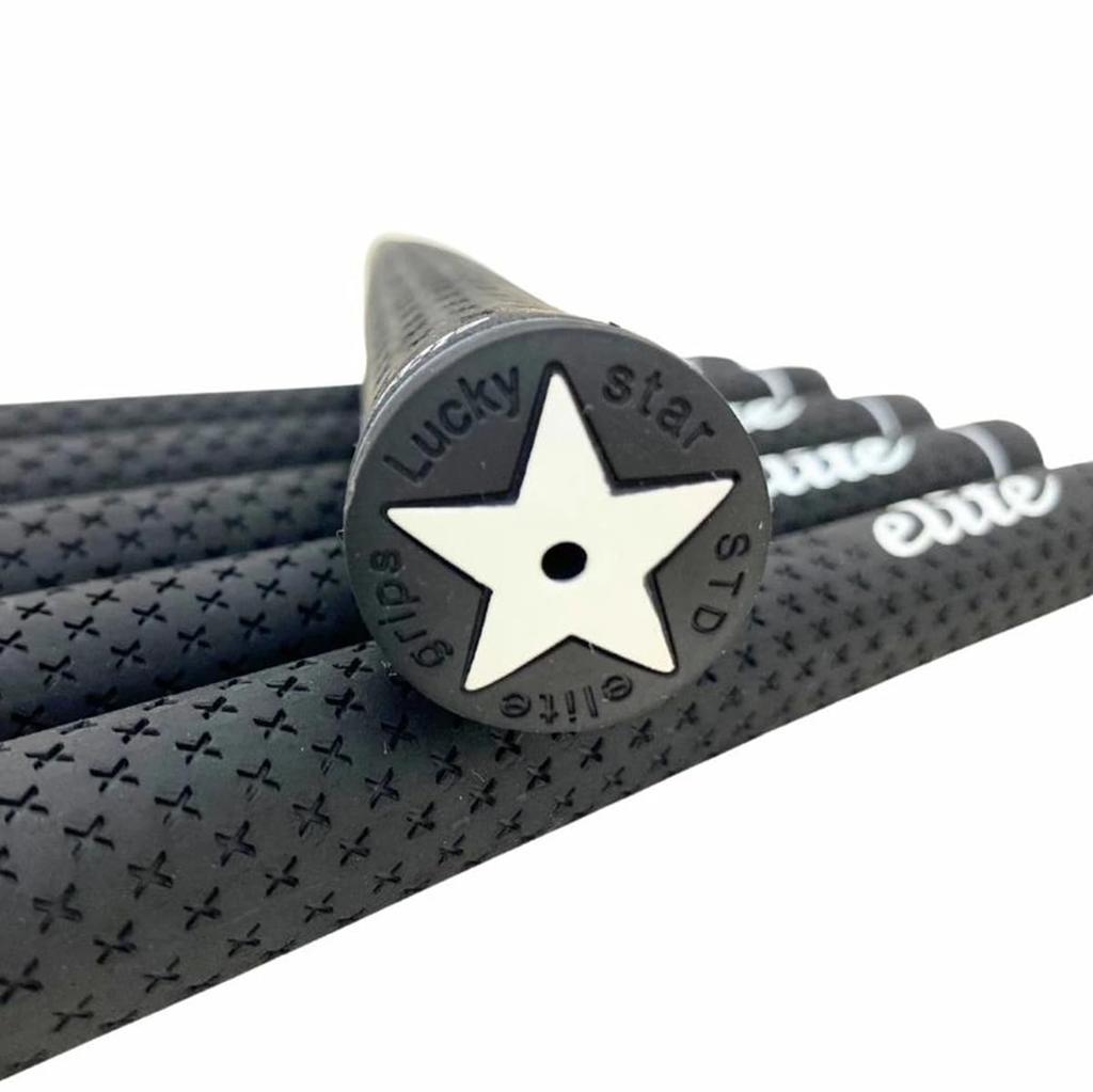 Elitegrips Lucky Star Golf Set of STD with Backline Grips, 10, M60,