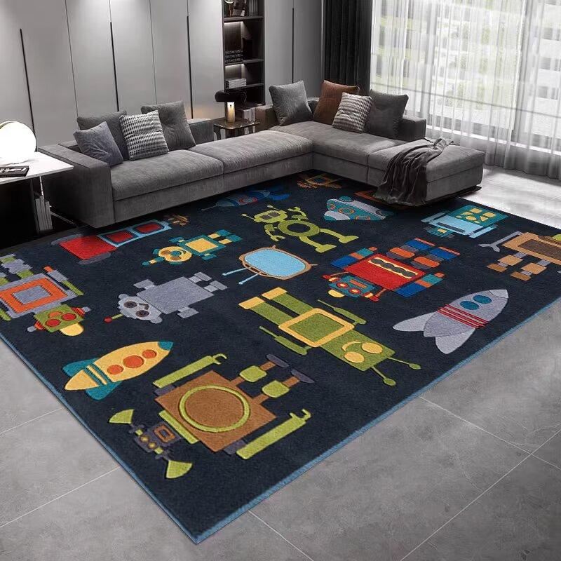 

Cartoon Cute Animals Large Area Rug Non-slip Dinosaur Carpet for Kids Bedroom Living Room Sofa Floor Mat 60*90cm