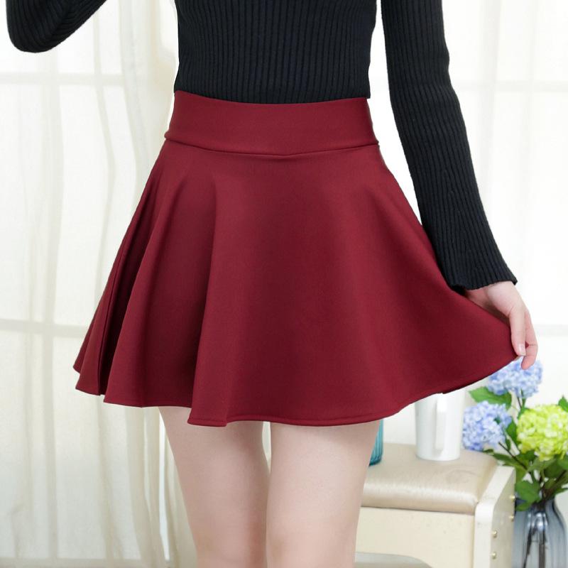 2022 Spring/Summer Women's High Waist A-Line Pleated Skirt