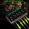 4 Input Auditory Controller Precise Volumes Adjustment Seamlessly Connection For Live Streaming Recording