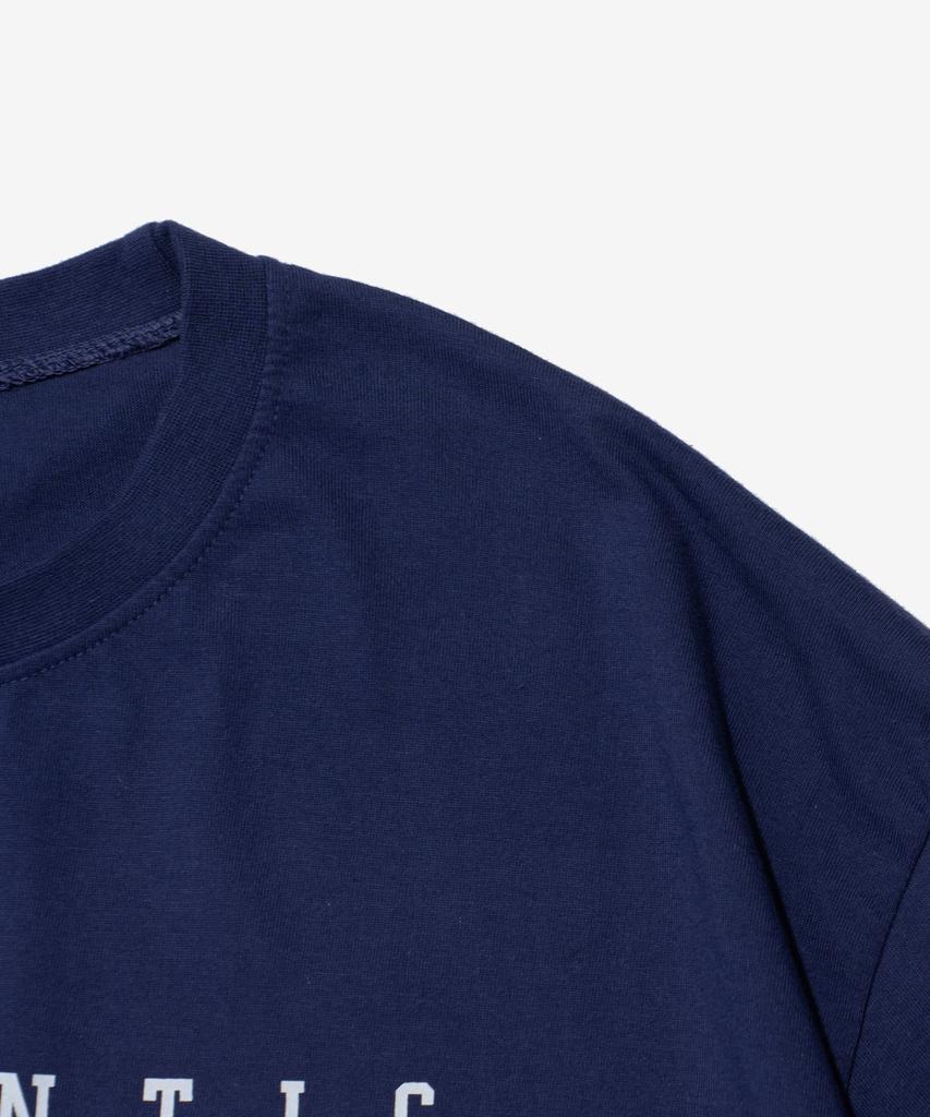 TAILOR STUDIO College Logo Collection Short Sleeve T-Shirt (Navy)