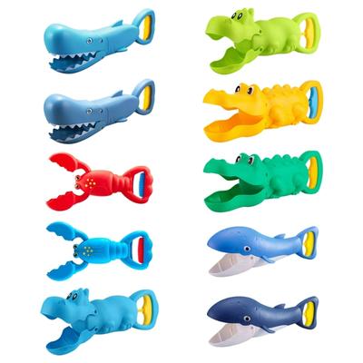 Robot Claw Beach Toy Cartoon Sand Shovel Hand Ability Training Sand Clamp Toy for Children Kids Beach Toy Party Supply