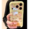 Korean Ins for iPhone17ProMax Phone Case 16/15Plus Cute Apple 14Pro Creative 13