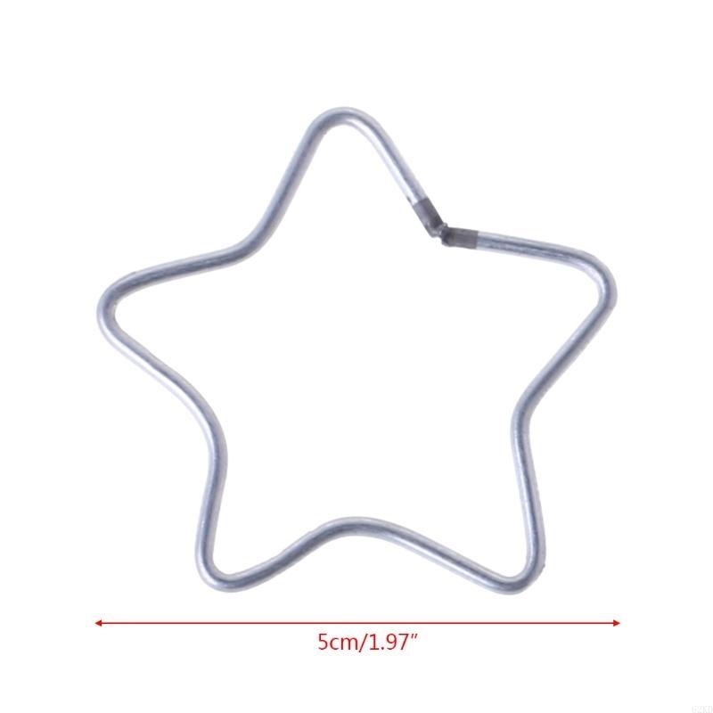 62KD Star Dream Catcher Ring Macrame Engagement Wedding Flower Arrangement