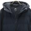 Uniqlo Seamless Short Down Coat L Navy Women Used