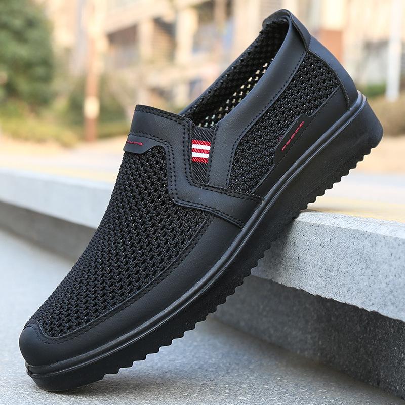 Fashion 2025 New Large Men's Shoes Summer Comfortable Men's Sneakers Breathable Casual Shoes Outdoor Walking Men's Shoes Fashion Loafers