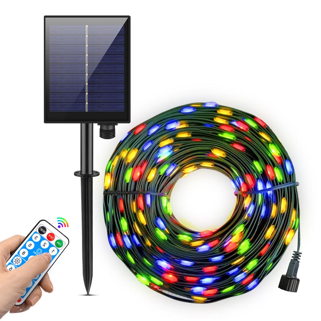 100-800 Leds Led Solar Pendant Fairy Light String Waterproof Outdoor Garden Lamp For Lawn Christmas Decoration 10m 20m 30m 50m 100m