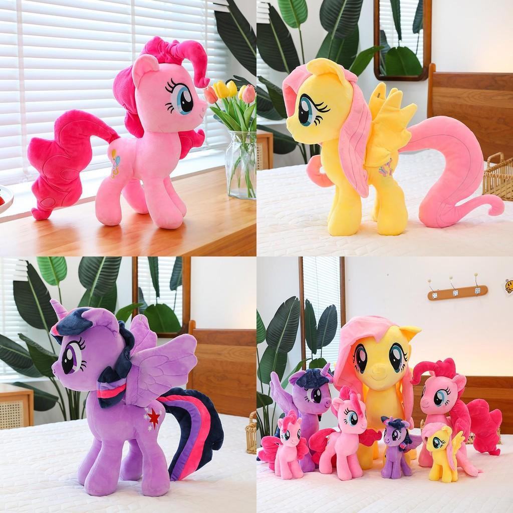 Snuggly Little My Pony Plush Doll Charming Horse Figure For Kids Decoration Bedroom