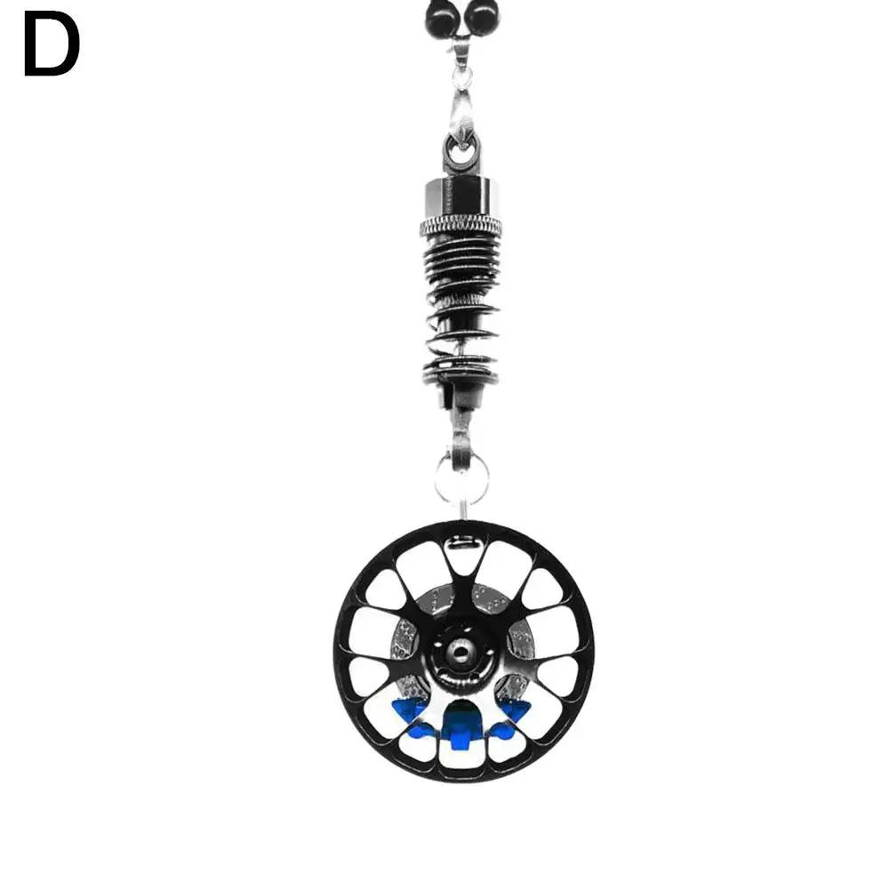 Creative Wheel Hub Brake Shock Absorber For Car Pendant Up-market Customization Car Interior Ornaments Car Interior Accesso S2A6
