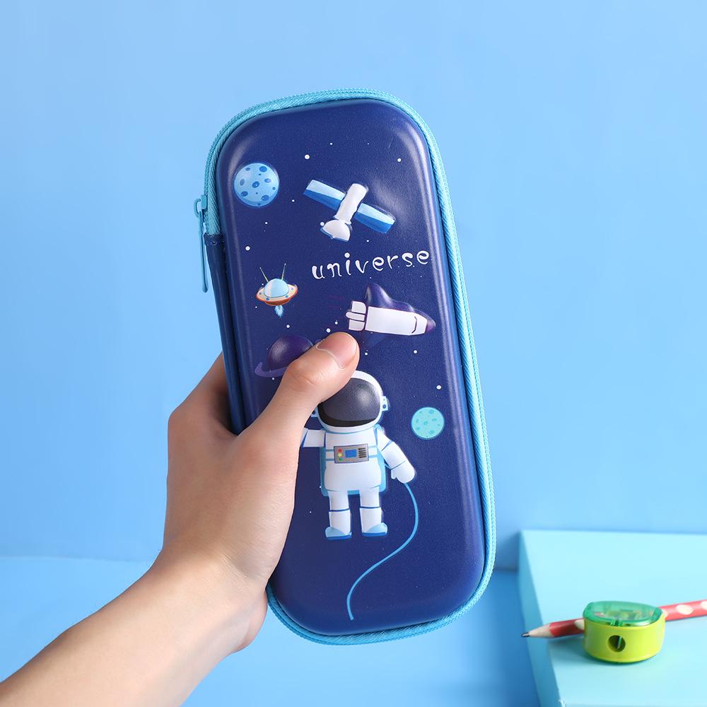 3D Cartoon Pencil Case - Cute, Large Capacity Stationery Bag for Kids, Boys & Girls