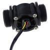 ABWR-3 Pcs Water Flow Sensor Fuel Flow Meter Water Meter Sensor Flowmeter Water Sensor, 1 Pcs 2-100L/Min & 2 Pcs 1-60L/Min