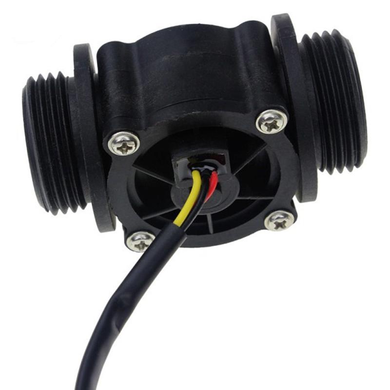 ABWR-3 Pcs Water Flow Sensor Fuel Flow Meter Water Meter Sensor Flowmeter Water Sensor, 1 Pcs 2-100L/Min & 2 Pcs 1-60L/Min