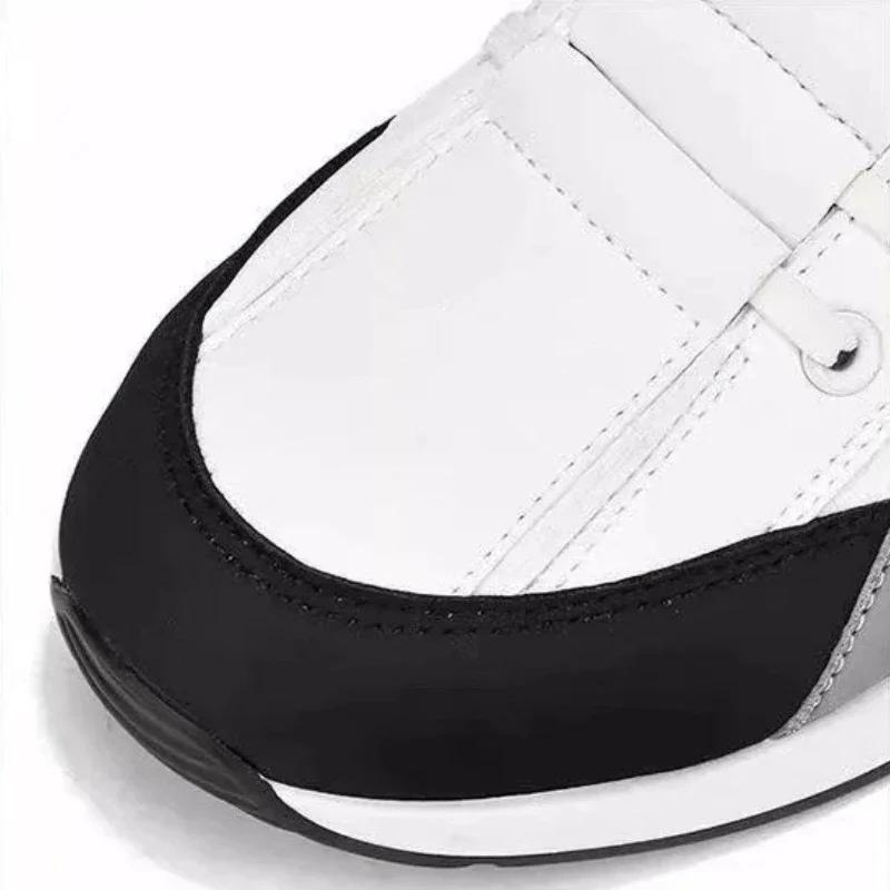 Herr Löparskor Mode Utomhus Casual Sport Joggingskor Vulkaniserade Skor Platta Sneakers för Män 2024 Zapatillas Hombre