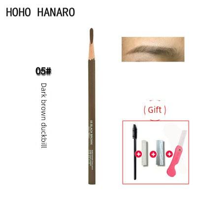 Good Wooden Hard Core Natural Nude Makeup Non-Decolorizing Eyebrow Pencil