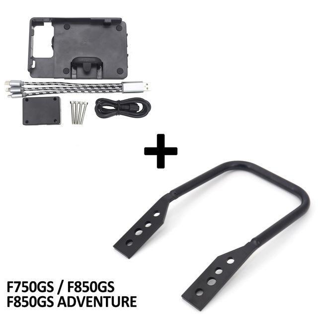 For BMW F750GS F750 GS F 850GS F850GS ADVENTURE ADV Motorcycle Accessories Mobile Phone GPS Navigaton Plate Bracket Mount