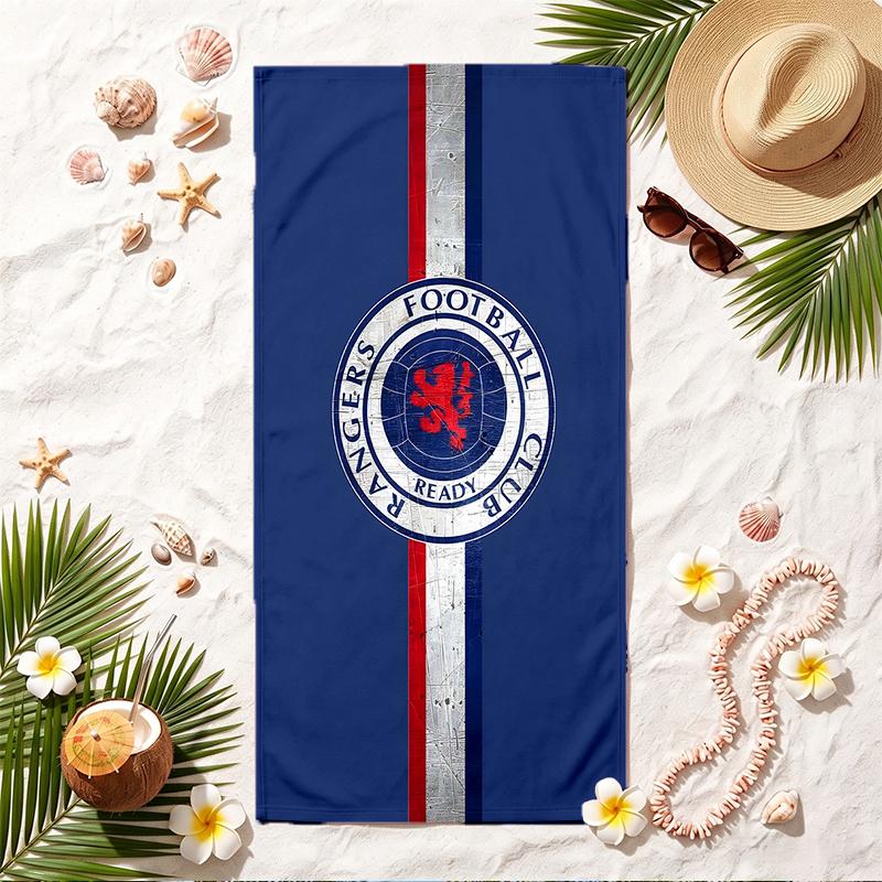 rangers fc Soft Beach Towel Stylish Beach Pool Towel for Summer Seaside Vacation Travel