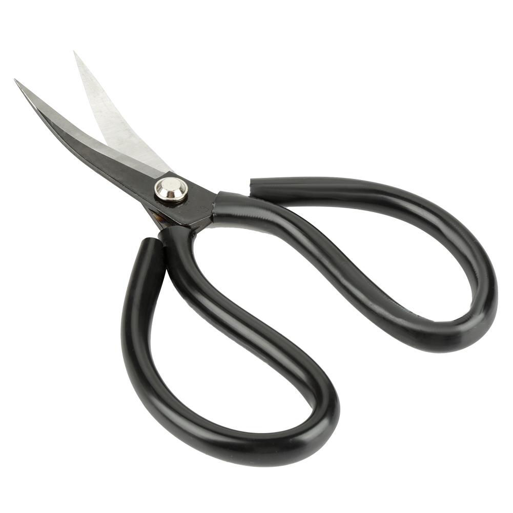 A3 Carbon Steel Leather Sewing PVC Handle Elbow Scissors Assembly