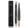 Dobbelhodet leppestift lipliner matt lipgloss 16 farger leppestift