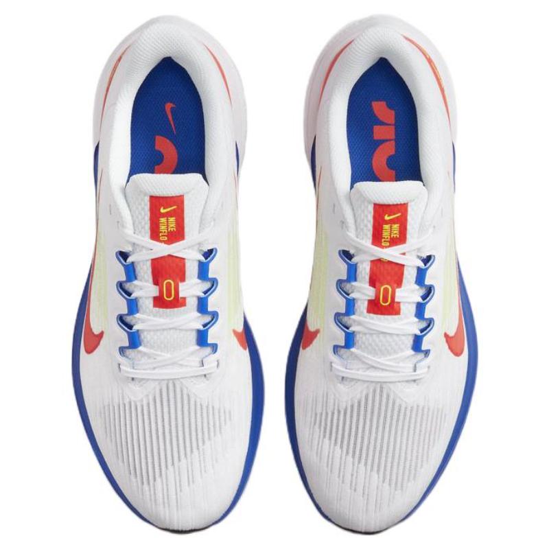 Nike Air Winflo 9 Bright Crimson Racer Blue Sneakers DX3355-100