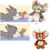 Jerry Plüschtier Katze Maus Tom Katzenpuppe Stofftier Kindergeschenk Ratte Jahr Maskottchen